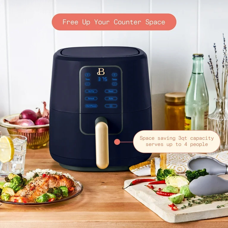 Beautiful Air Fryer de 3 Cuartos con Tecnología TurboCrisp, Noche Estrellada Azul by Drew Barrym... | Walmart (US)