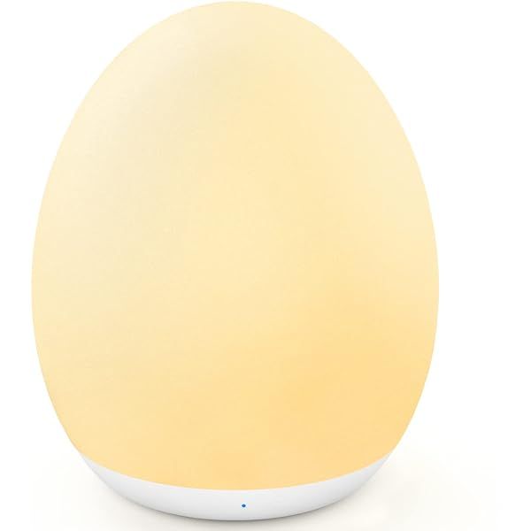 JolyWell Night Light for Kids with Color Changing Mode & Dimming Function, Rechargeable Baby Egg Nig | Amazon (US)