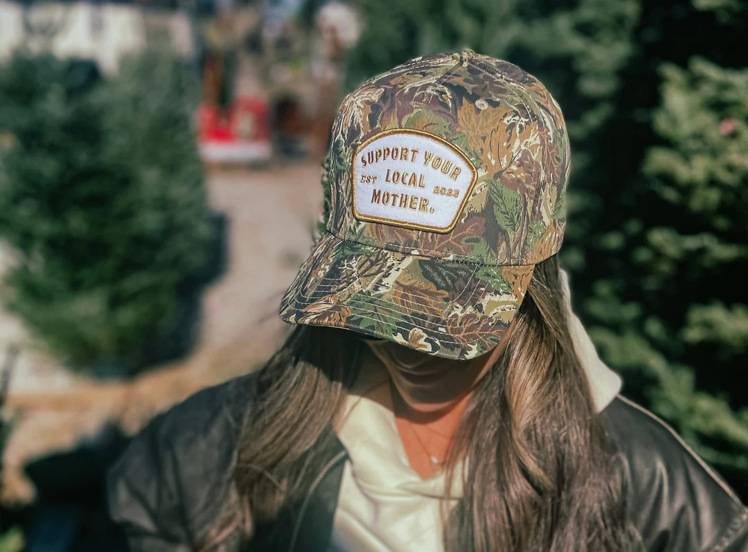 Support Your Local Mother® Patch Hat- Camo | Mother Hats