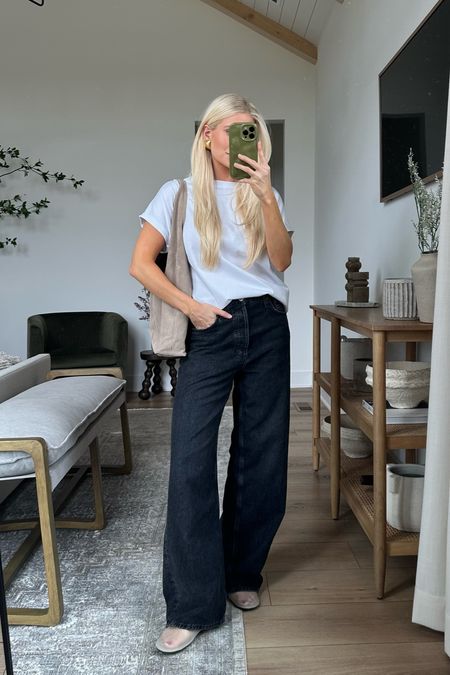 Mango Try-on! Use code: EXTRA30 for an additional 30% off your purchase. 

Wearing a size small in top, 25 in jeans (I went down one), shoes are tts! #kathleenpost #mango #getmylook



#LTKstyletip #LTKsalealert #LTKSeasonal