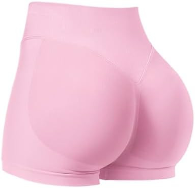 VOYJOY Women Workout Impact Shorts 2.5"/ 3.6"/ 4.5"/ 6" Scrunch Butt Lifting Gym Seamless Booty B... | Amazon (US)