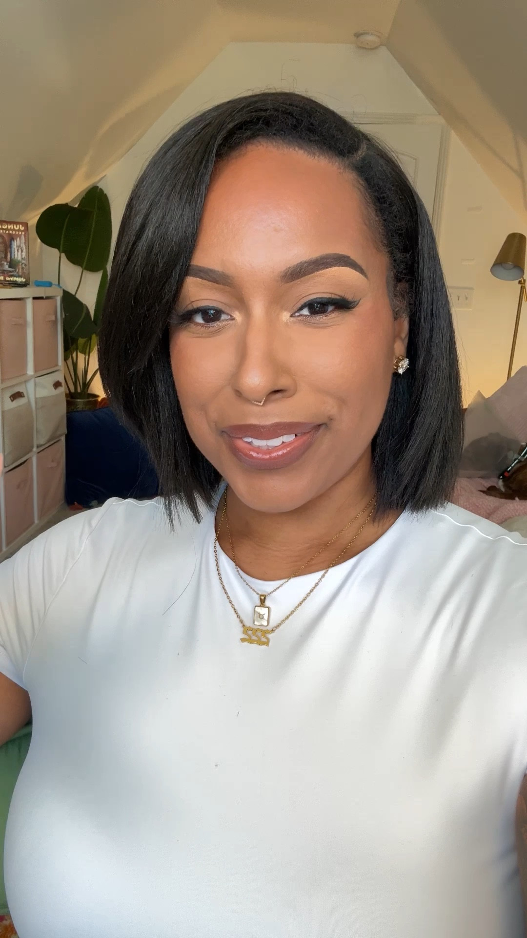 50lbs down for the year! Woohoo! 🎉 I’m about to record my Fasting/Wellness video for YouTube and it will be out probably tomorrow.

I’m wearing Freetress Hania in a color 2. This color is sold out on Amazon. I’m wearing it behind my hairline. 

#LTKActive #LTKVideo #LTKBeauty