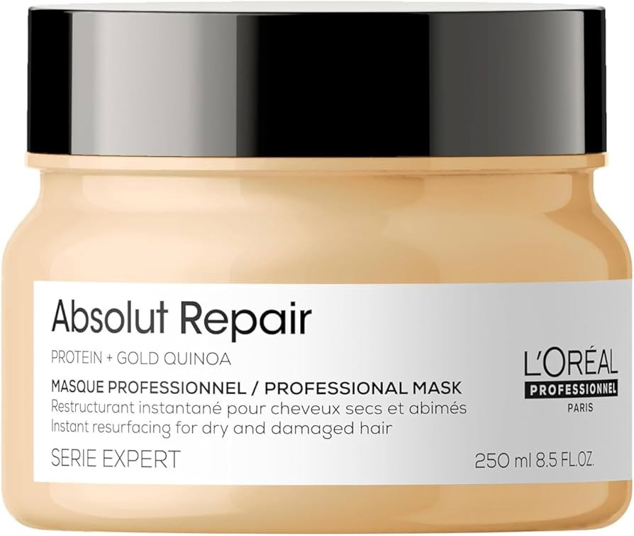 L'Oréal Professionnel Reparierende Haarmaske für strapaziertes und trockenes Haar, Mit Quinoa, ... | Amazon (DE)