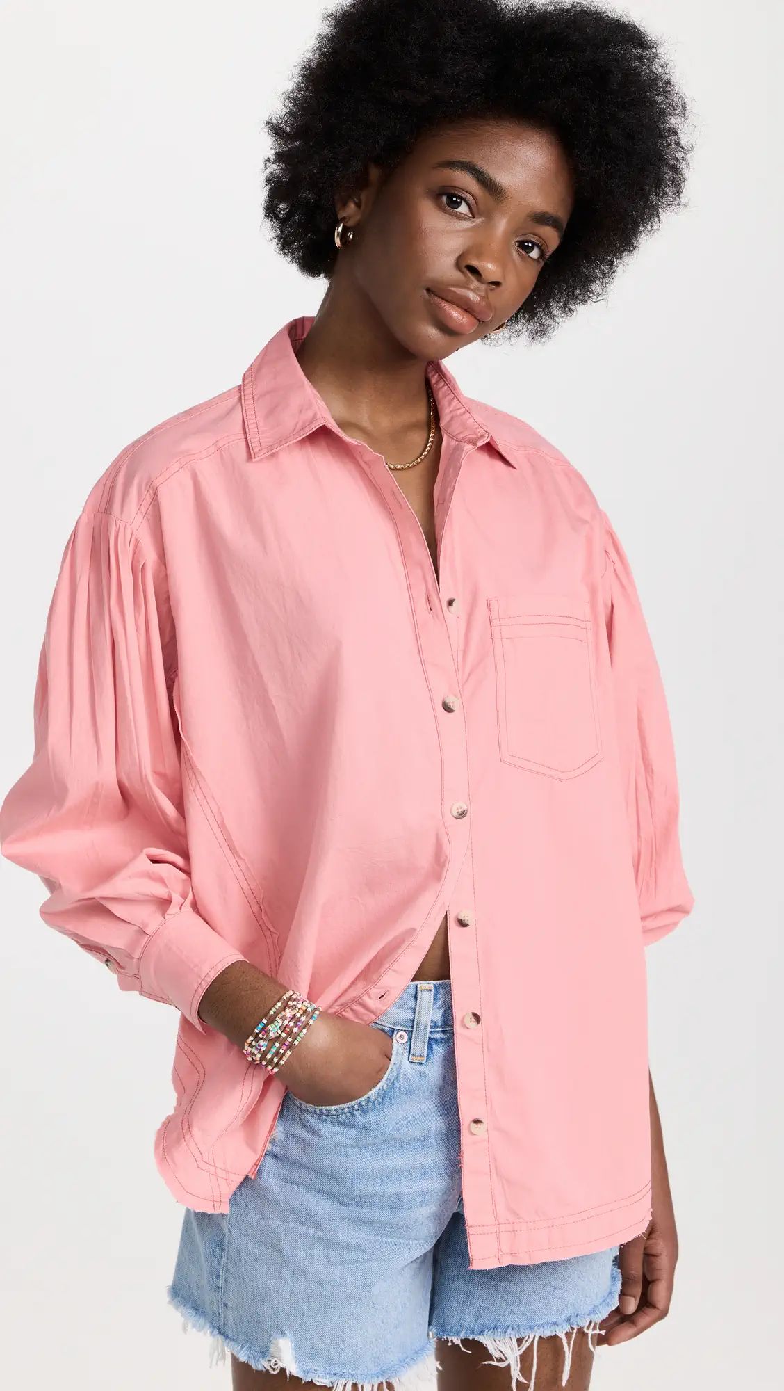 Happy Hour Solid Shirt | Shopbop