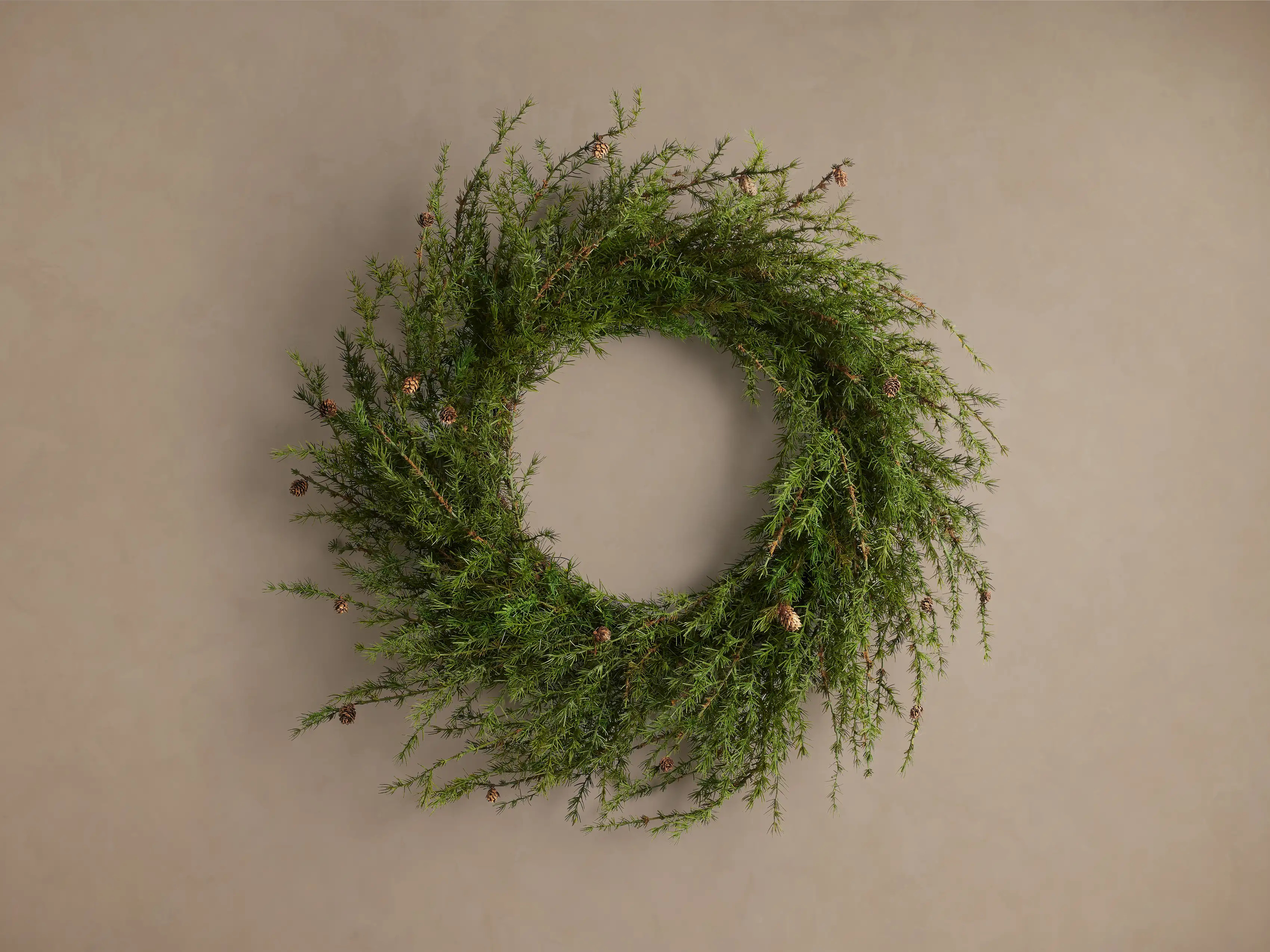 Faux Pine Wreath | Arhaus