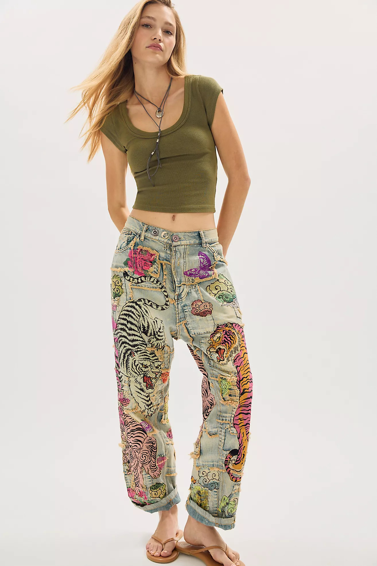 Magnolia Pearl Birch Wonder Boyfriend Jeans | Free People (Global - UK&FR Excluded)