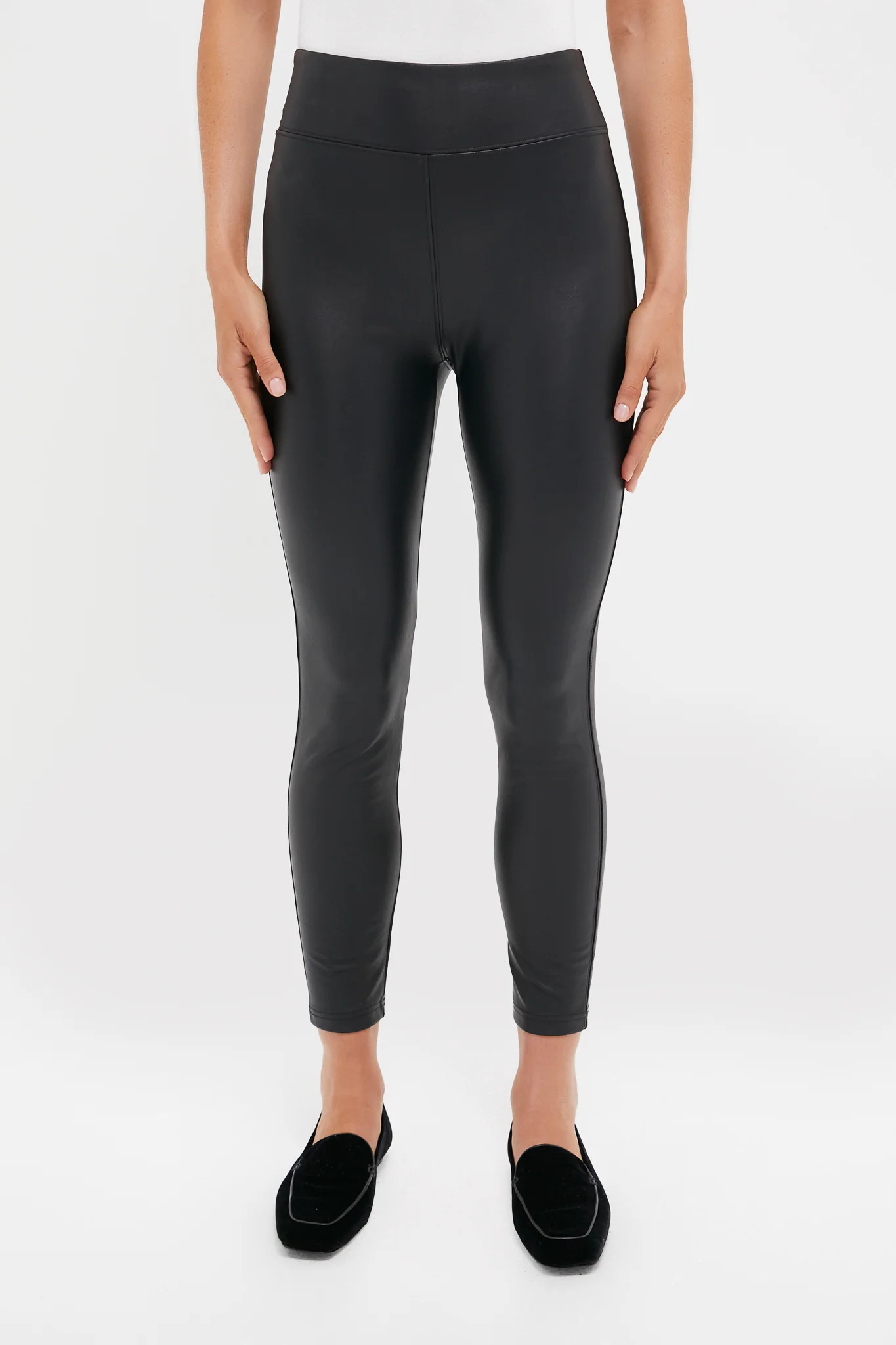 Black Leather Leggings | Tuckernuck (US)