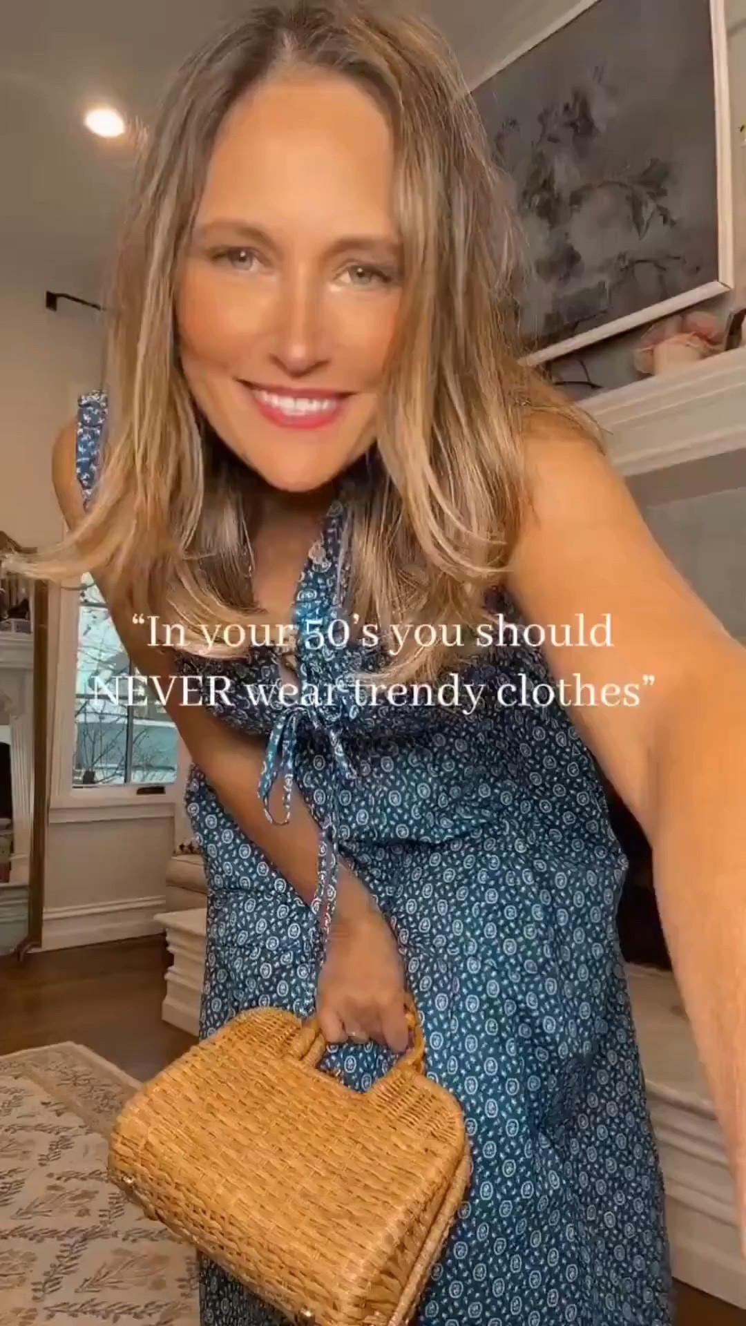 They say you shouldn’t wear trendy pieces in your 50s, but style doesn’t come with rules. Wear what makes you feel confident and like yourself every day. We love this dress because it feels current while still being timeless. s

#LTKSeasonal #LTKMothersDay #LTKOver40