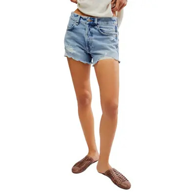 Free People Now or Never Denim Shorts in Westend at Nordstrom, Size 32 | Nordstrom