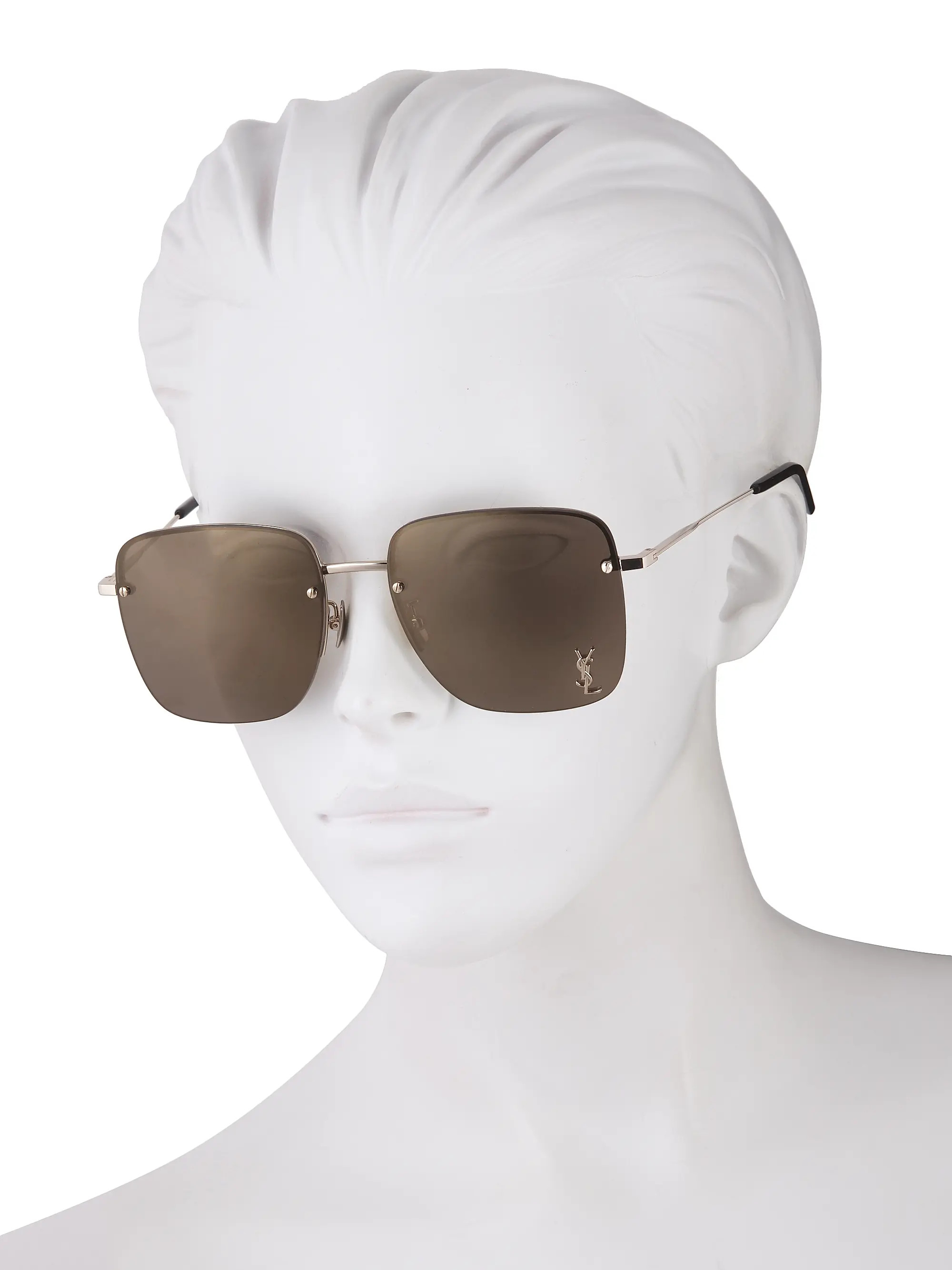 Monogram 58MM Square Sunglasses | Saks Fifth Avenue