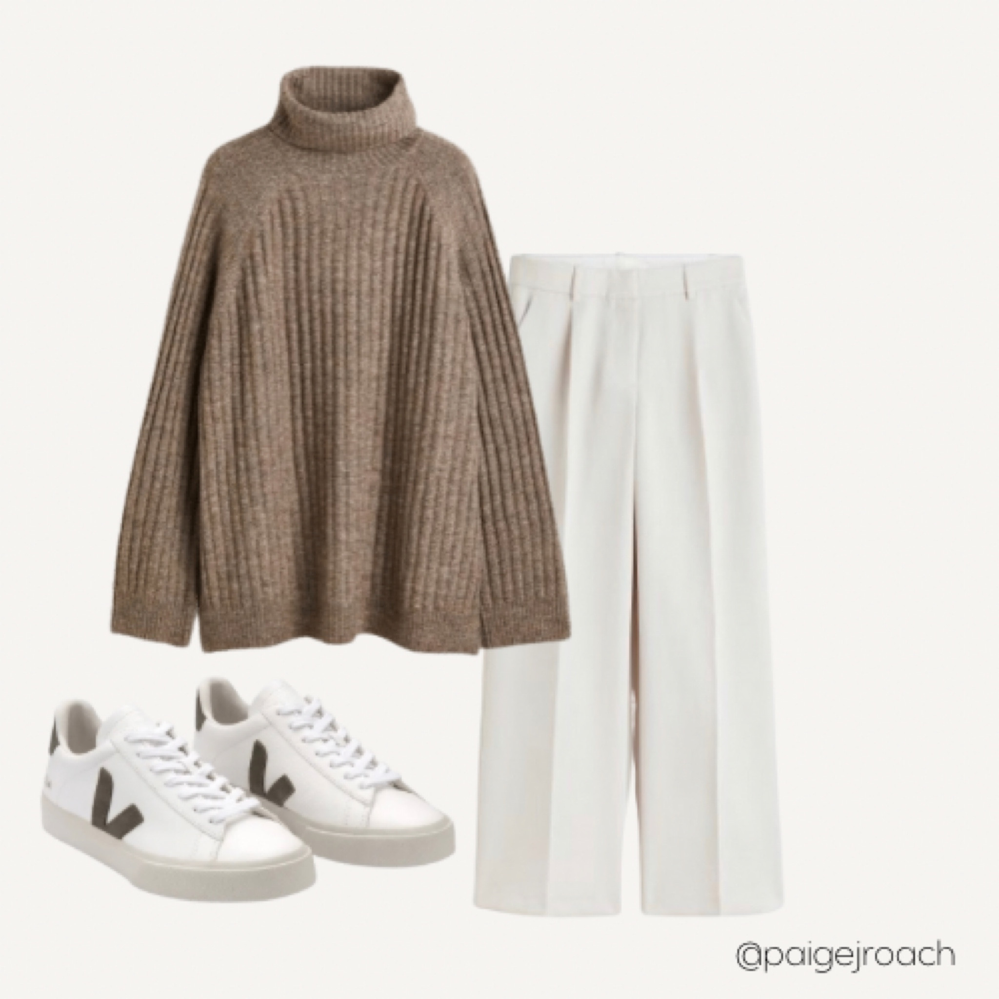 Neutral workwear, neutral work wear, neutral veja sneaker, veja sneaker, neutral sneaker, brown sweater, beige sweater, white slack, cream slack, winter workwear, winter work wear, casual Friday 

Follow my shop @PaigeRoach on the @shop.LTK app to shop this post and get my exclusive app-only content!

#liketkit #LTKworkwear #LTKstyletip #LTKSeasonal
@shop.ltk
https://liketk.it/3Xnjq