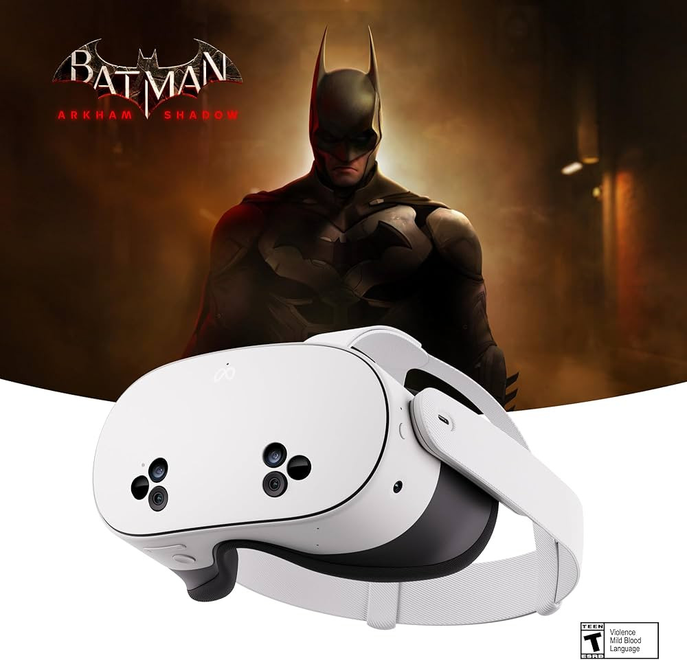 Meta Quest 3S 128GB — Get Batman: Arkham Shadow and a 3-Month Trial of Meta Quest+ Included —... | Amazon (US)