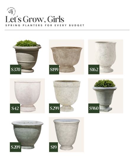 Planters for every budget! It’s planting season and no matter your budget there is a great planter out there for you 🪴

#LTKSeasonal #LTKhome