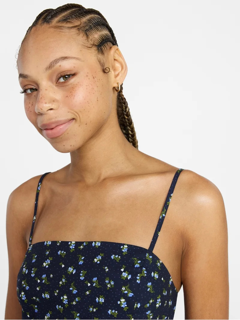 No Boundaries Side Shirred Corset Dress, Women's Sizes XXS-XXL | Walmart (US)