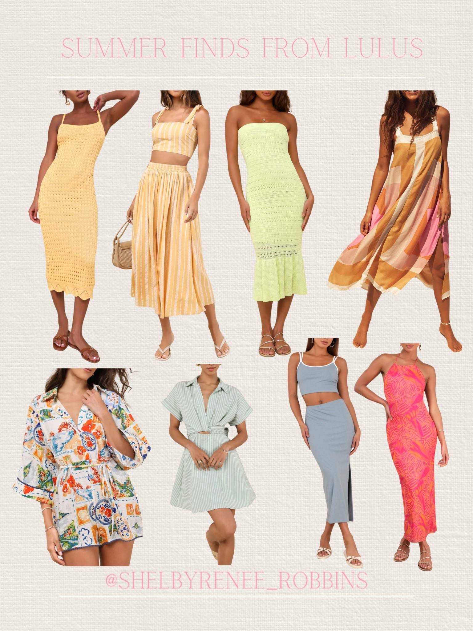 Summer finds from Lulus, summer dresses, vacay styles, vacation outfits, vacation dresses, resort wear, resort dresses, beach outfits, beach style 

#LTKSeasonal #LTKStyleTip #LTKTravel