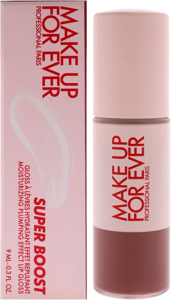 Super Boost Lip Gloss - 06 Wherever Walnut by Make Up For Ever for Women - 0.3 oz Lip Gloss | Amazon (US)