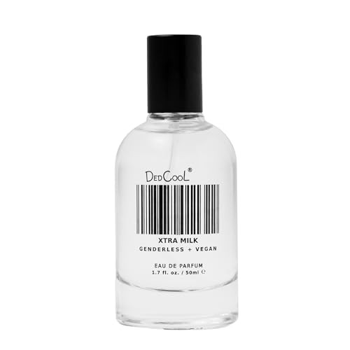 DedCool Eau de Parfum | Xtra Milk | Genderless Luxury Fragrance with Bergamot, White Musk & Amber | Non-Toxic, Vegan | Long-Lasting Perfume for Men & Women | Clean, Sophisticated Aroma | 1.7 fl oz | Amazon (US)