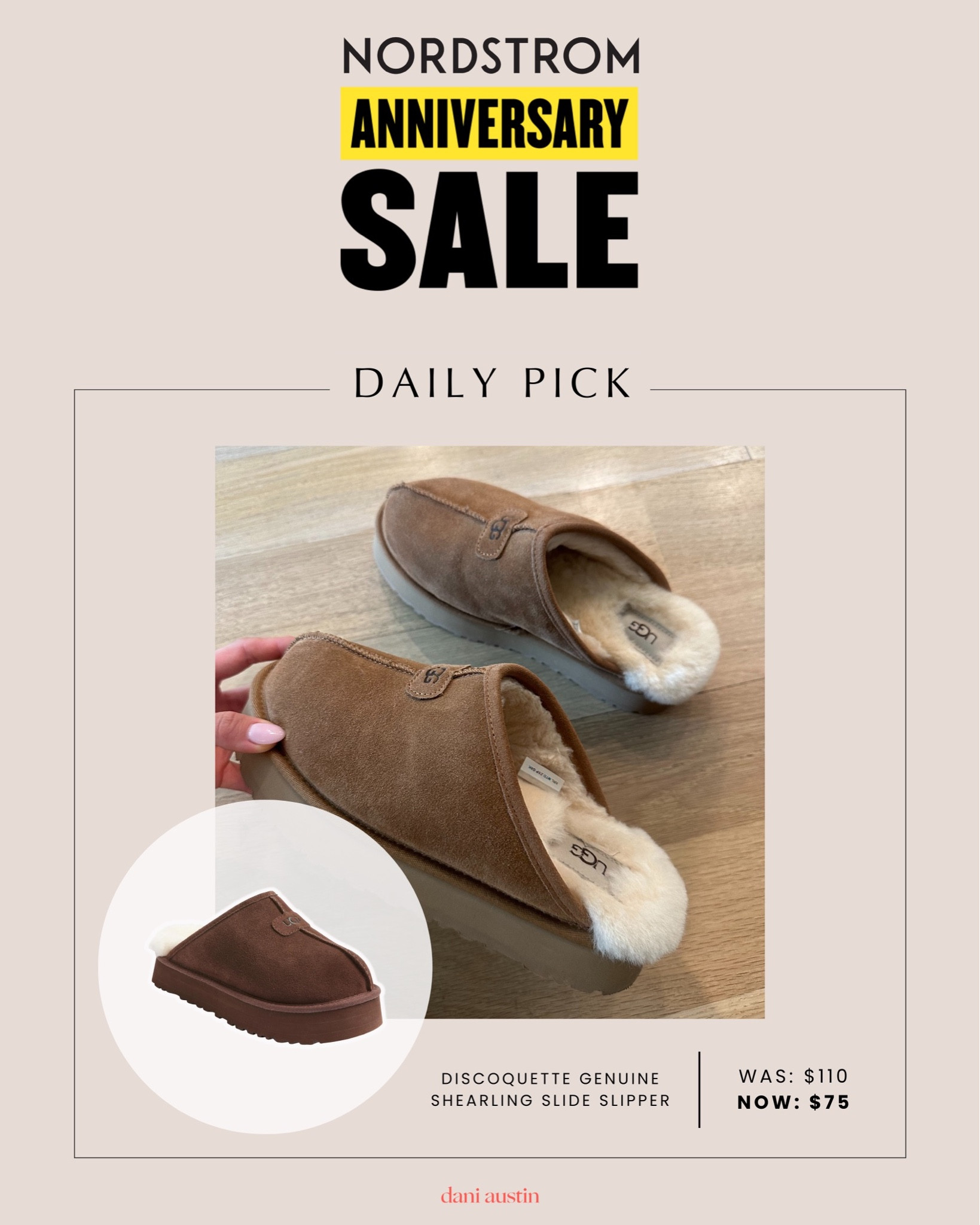 NSale daily pick Ugg slippers 

#LTKshoecrush #LTKxNSale #LTKunder100