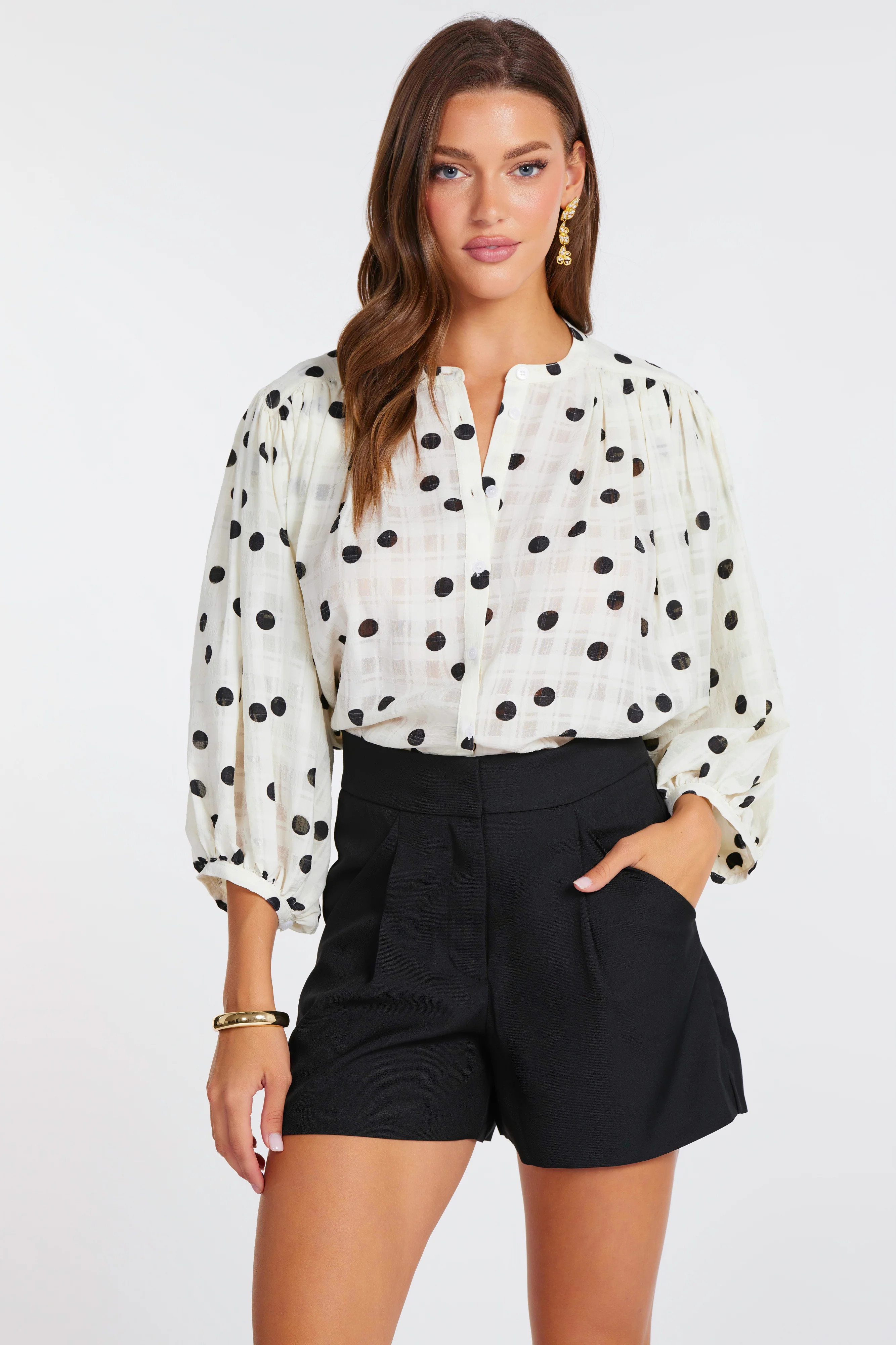 Juliette Polka Dot Blouse | Bishop + Young