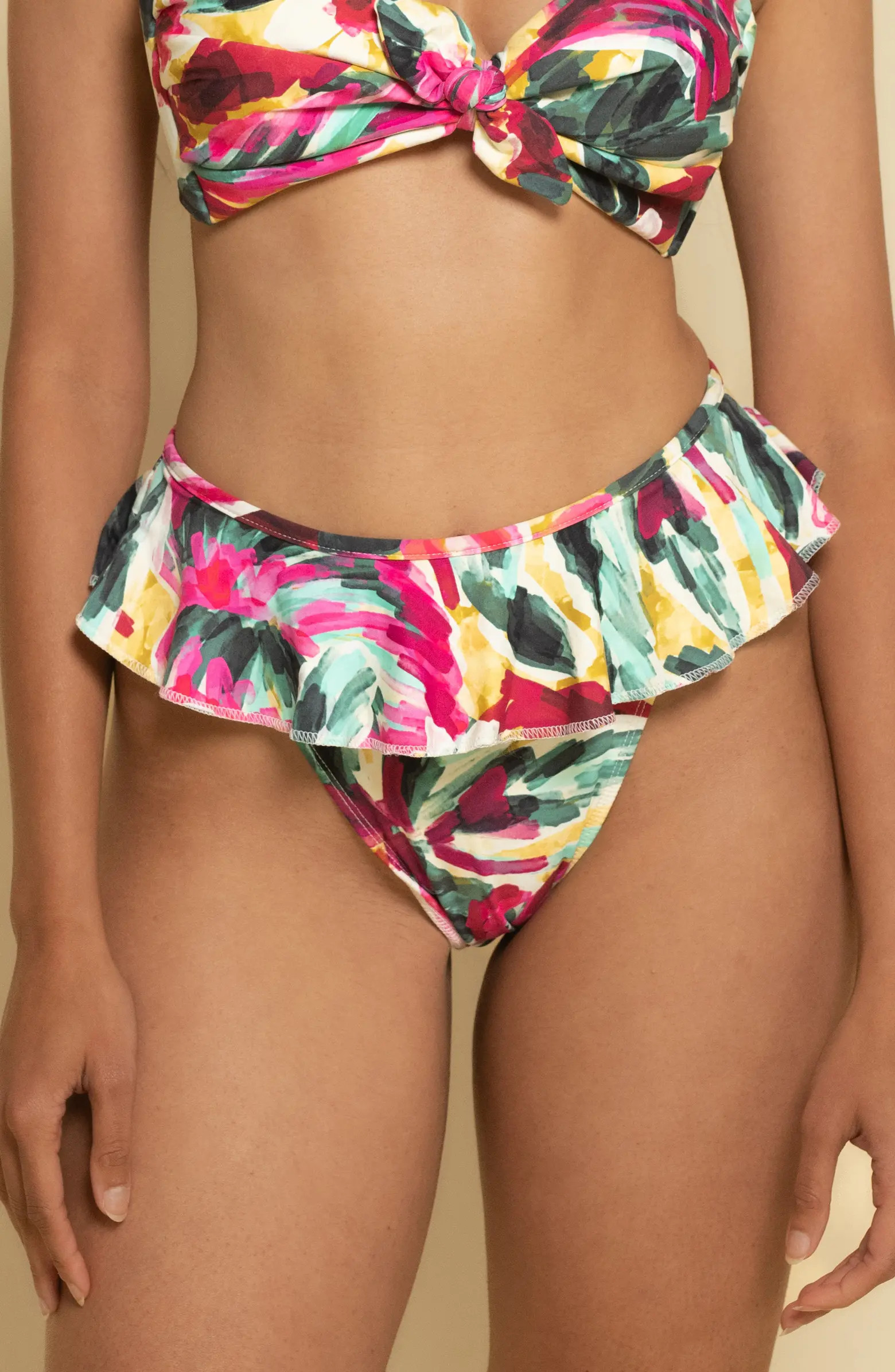 MONTCE Ruffle Bikini Bottoms | Nordstrom | Nordstrom