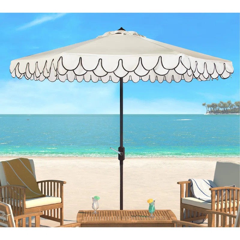 Iago 108" x 108" Octagonal Market Umbrella | Wayfair Professional