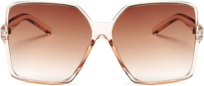 UV400 Protection Extra Huge Black Fashion Sun Glasses,Driving,Travel Beach,70s 80s outfit Accesso... | Amazon (US)