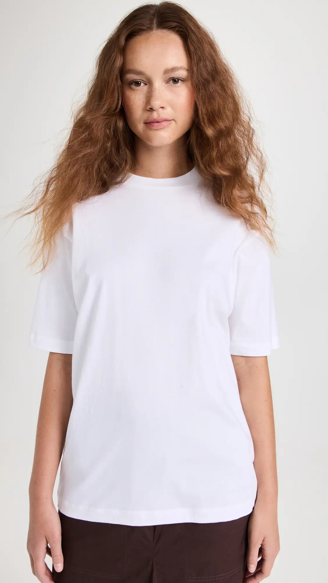 Tibi Mock Neck Unisex Tee | Shopbop | Shopbop