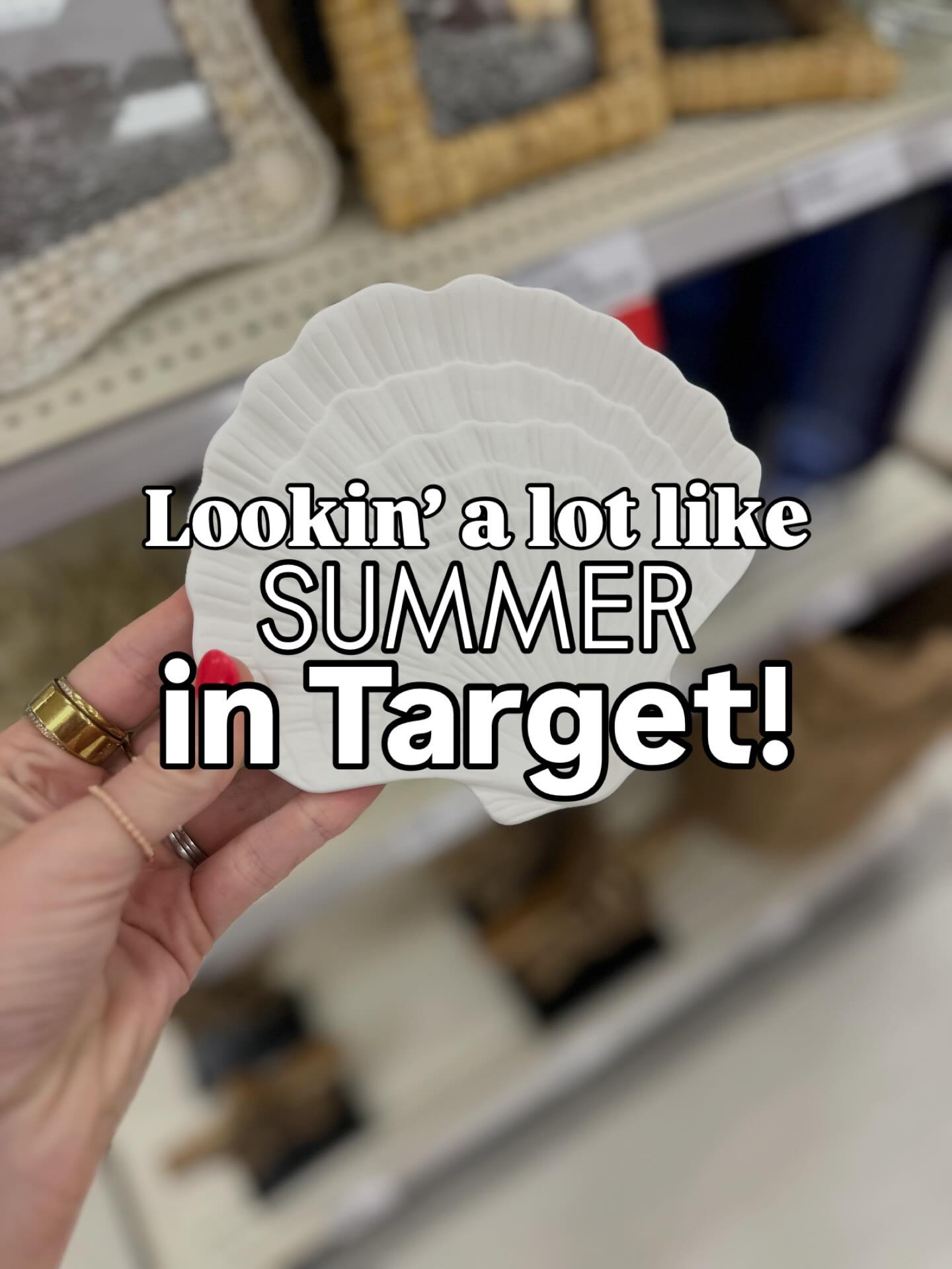 It’s feeling like sunshine and seashells in Target, and I’m loving it! Give me everything coastal. 

#targetshopping #targetfinds #summeriscoming #coastalvibes #target