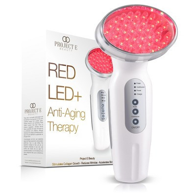 Project E Beauty RED LED+ Red Light Therapy For Face | Red Light Therapy Wand | LED Red Light Therapy For Face Neck | Facial | Wrinkle Reduction | Target