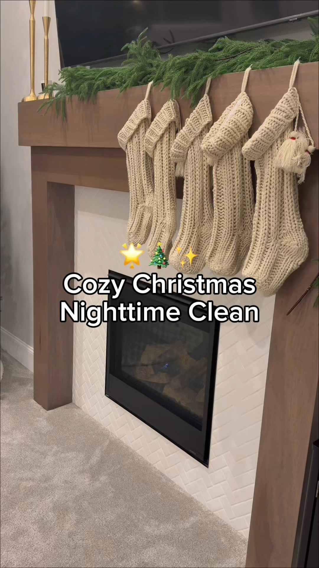 The quick clean-up is worth it when it ends with a hot drink in a Santa mug and cozy Christmas tree light vibes 
#cleanwithme #christmasvibes #nighttimeroutine

#LTKmomlife #LTKdayinmylife #LTKHome