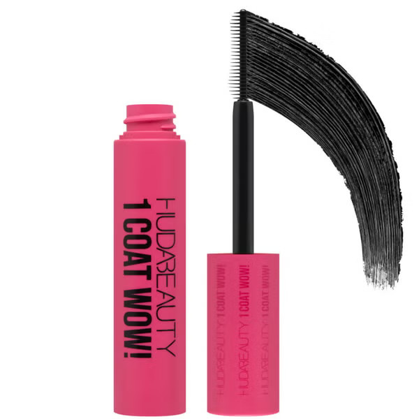Huda Beauty 1 Coat WOW! Extra Volumising and Lifting Mascara 10ml - Very Vanta | Cult Beauty