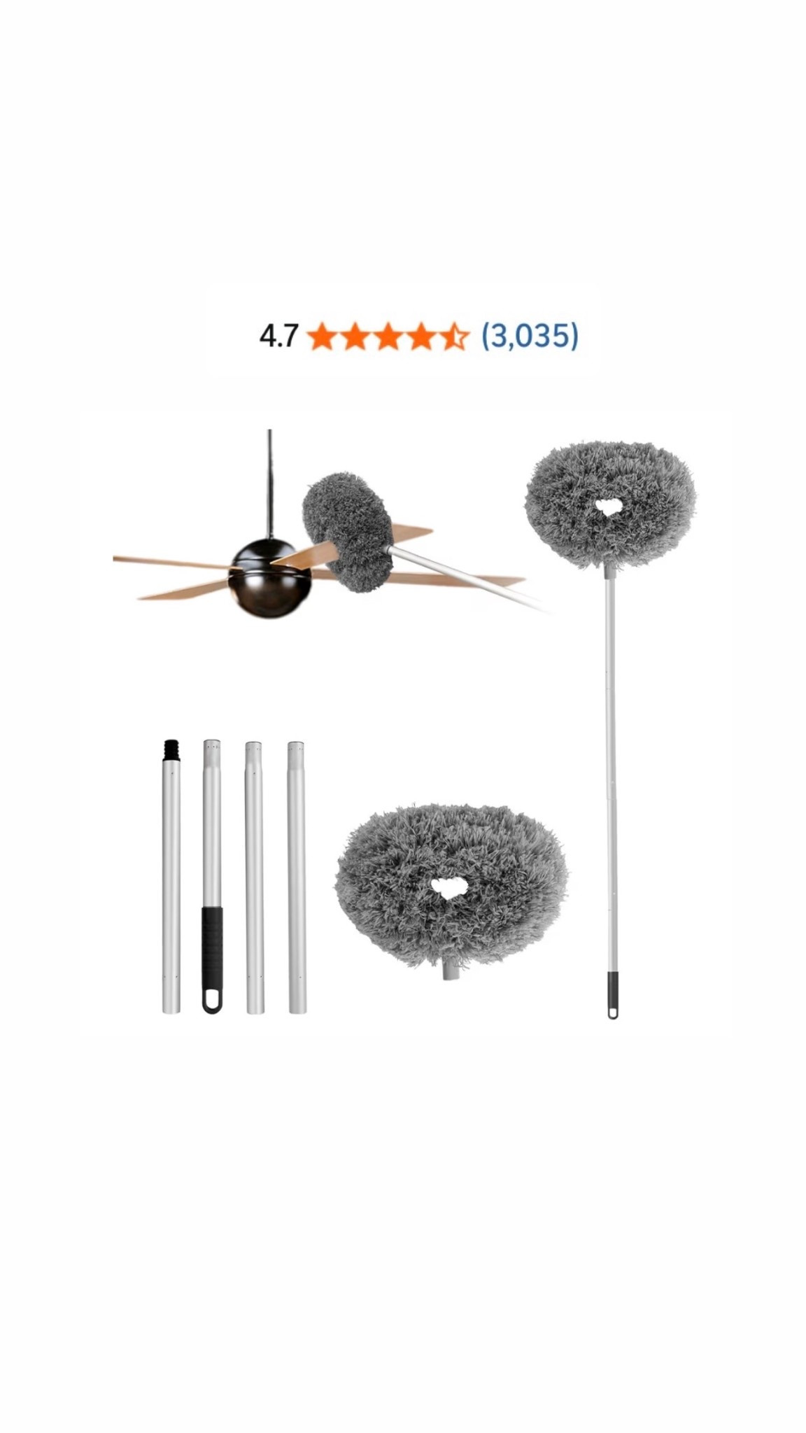 so excited to get these ceiling fan dusters in! has amazing reviews!! 

#LTKGiftGuide #LTKHoliday #LTKmomlife