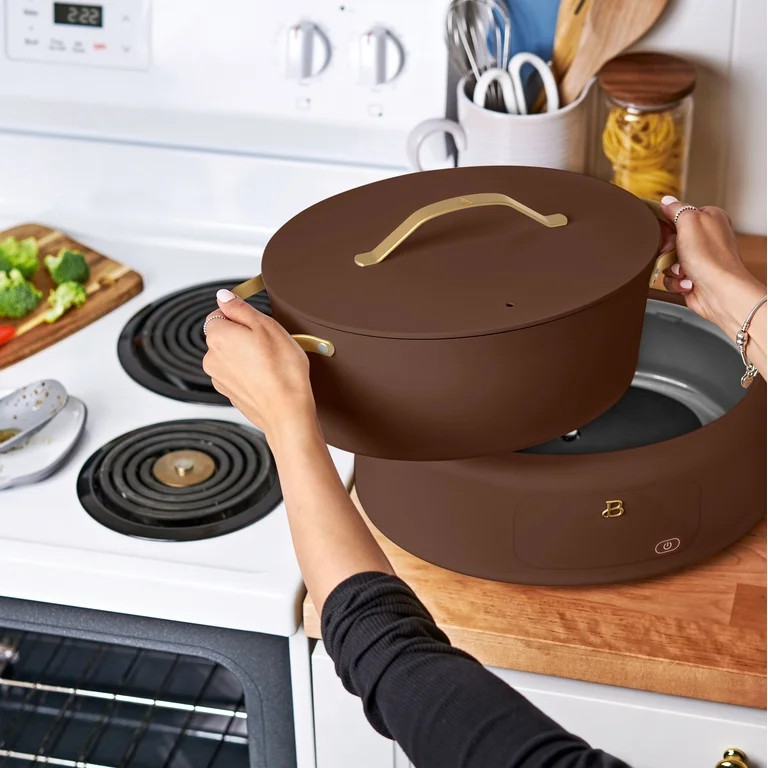 Beautiful 10 in 1, 6 Qt Electric Multi-Cooker, Chocolate by Drew Barrymore | Walmart (US)