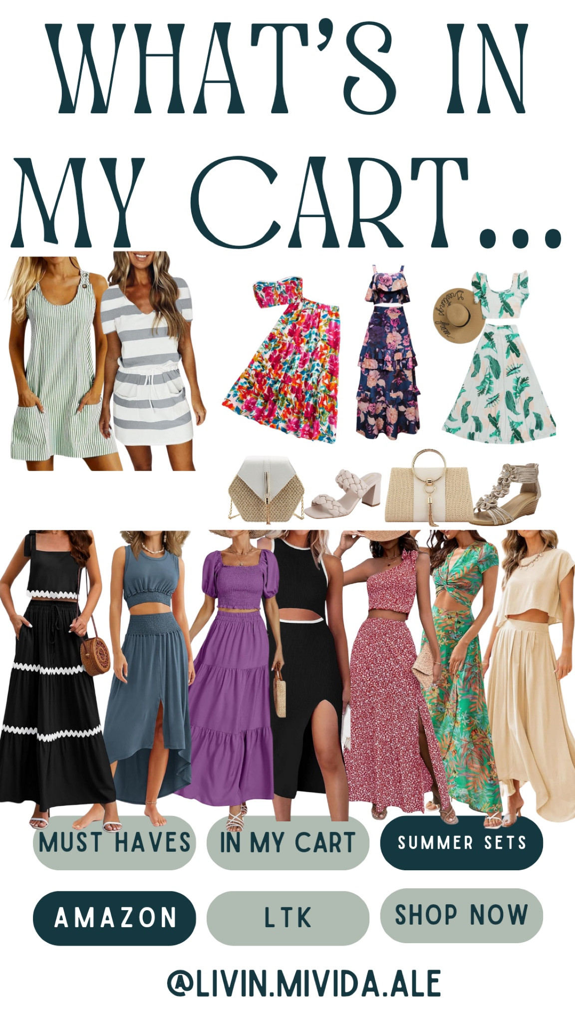 Summer sets ☀️

#LTKSeasonal #LTKSaleAlert #LTKStyleTip