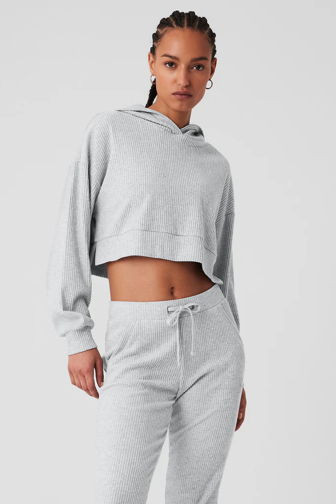 Muse Hoodie - Athletic Heather Grey | Alo Yoga (US)