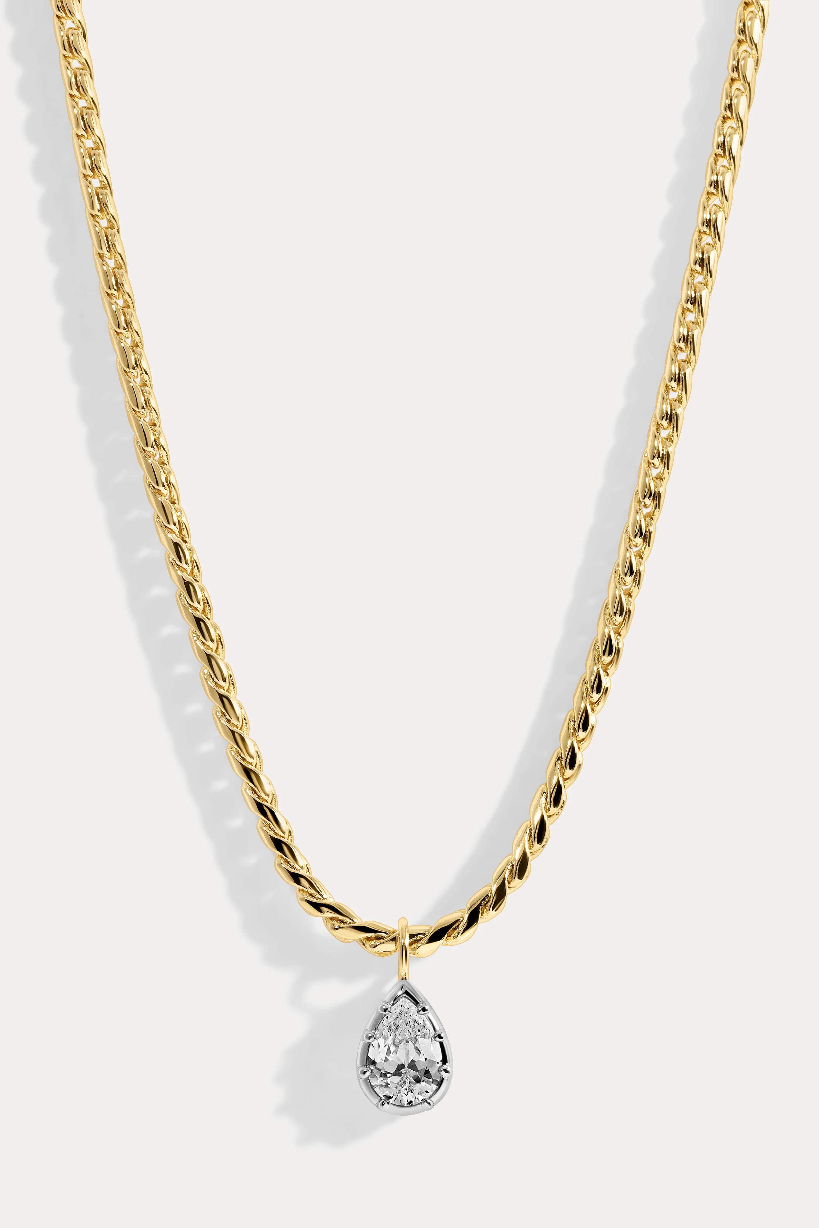 Bruna Pear Necklace | Lili Claspe