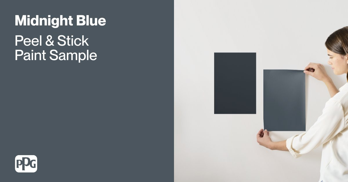 Midnight Blue  Paint Sample | Samplize