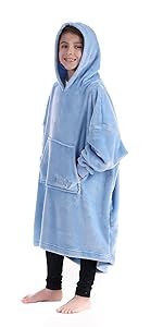 THE COMFY Original | Oversized Microfiber & Sherpa Wearable Blanket, Seen On Shark Tank, One Size... | Amazon (US)