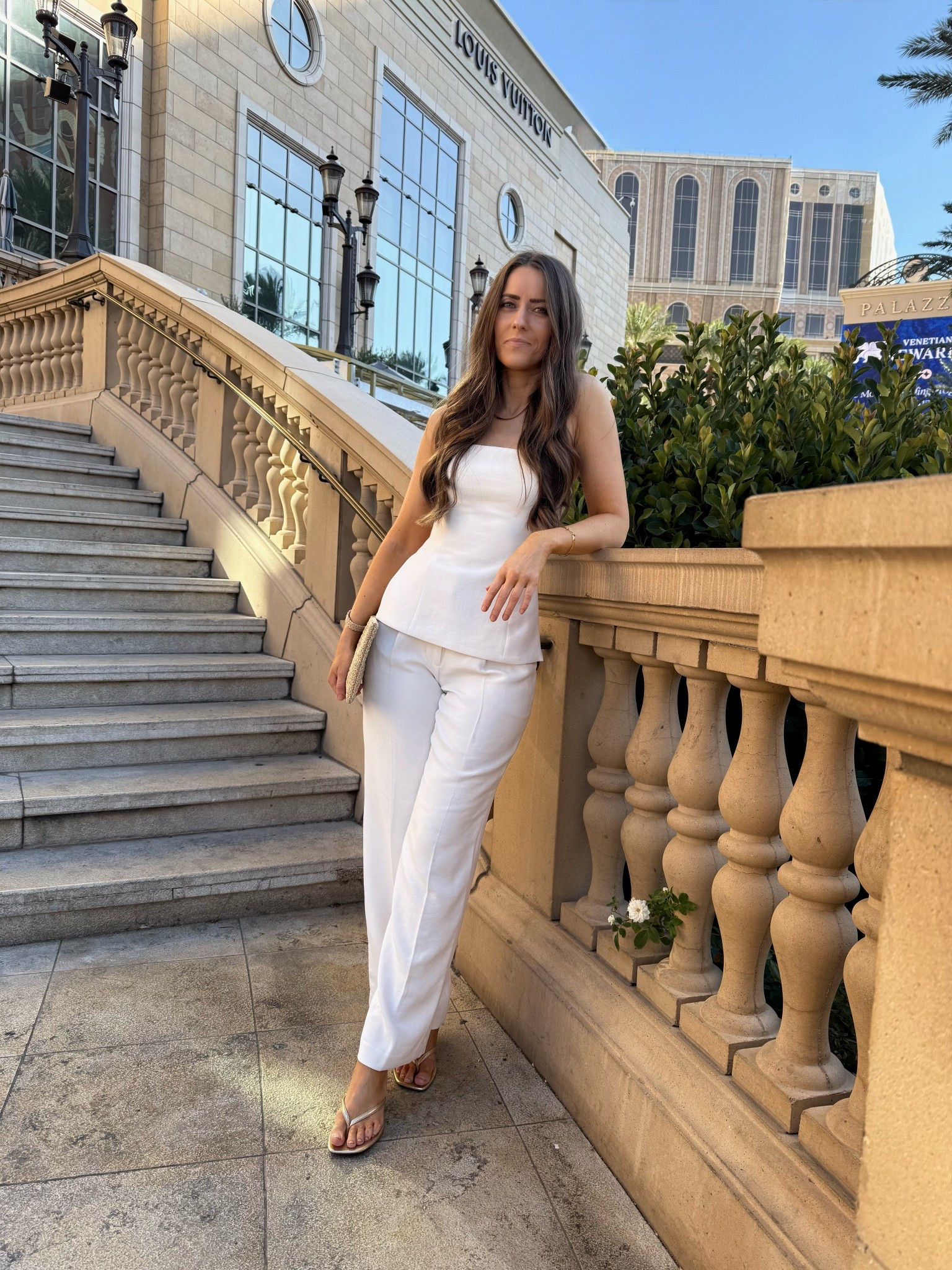 All white for @backstreetboys 

#LTKTravel #LTKWorkwear #LTKStyleTip