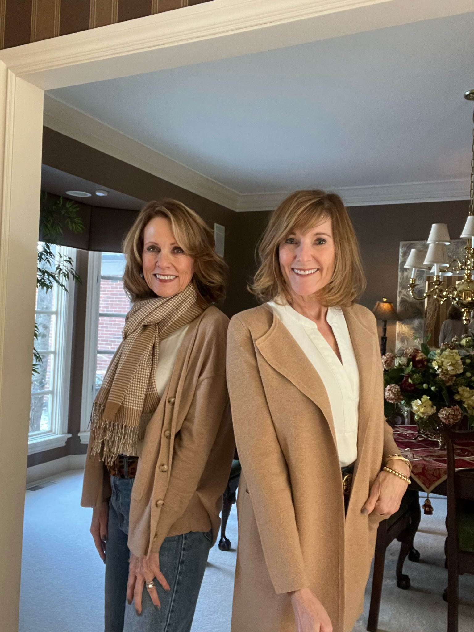 Camel is such a great color for all seasons!   Love these sweaters we found. Bev sized down to XS

#LTKstyletip #LTKSeasonal #LTKFind