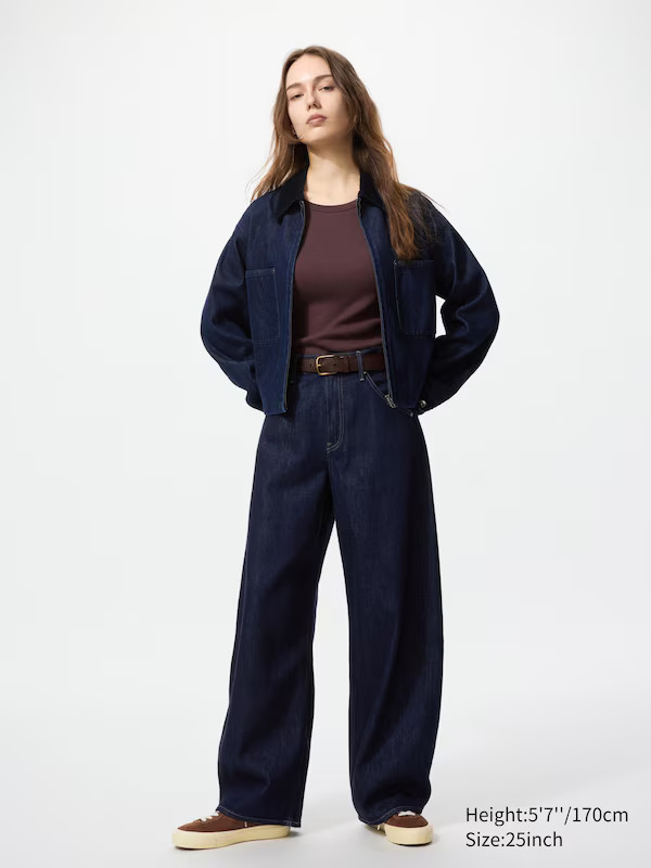 Baggy Curve Jeans | UNIQLO (UK)