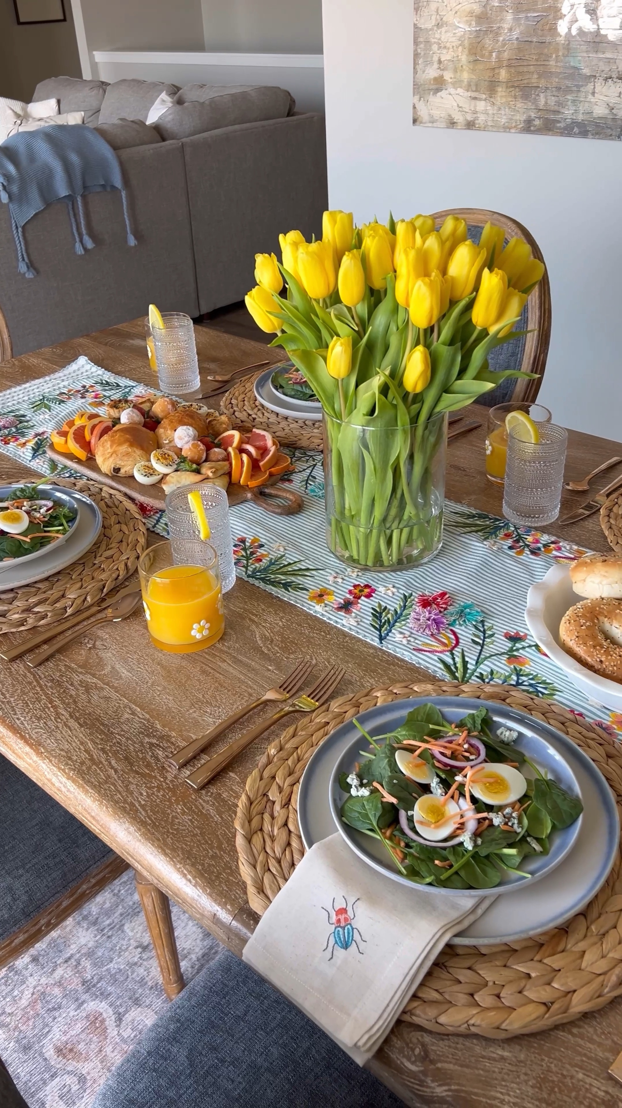 Spring and summer table setting for your next brunch or dinner party 

#LTKhome #LTKparties #LTKfindsunder50