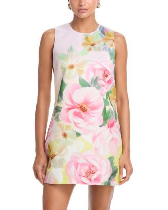 Placed Floral Shift Mini Dress - Exclusive | Bloomingdale's (AU)