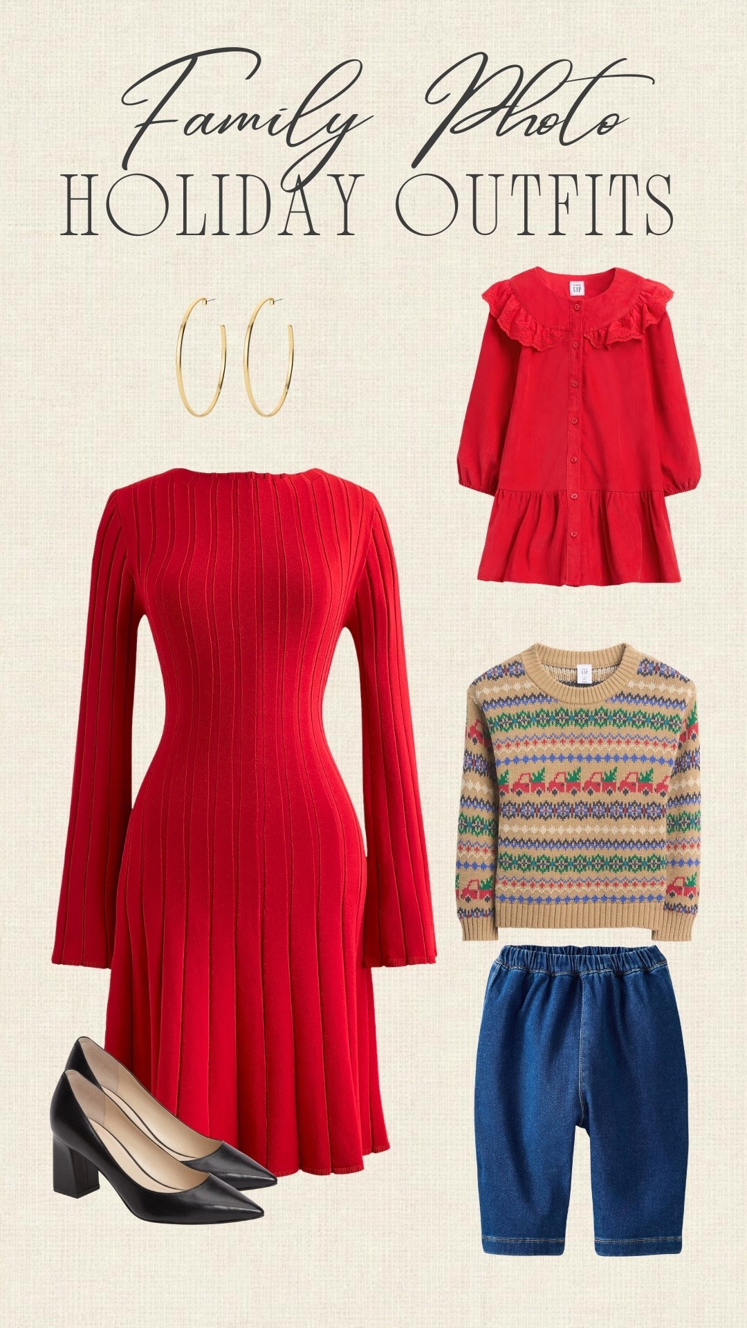 Holiday family photo outfit idea

#LTKBaby #LTKKids #LTKSeasonal