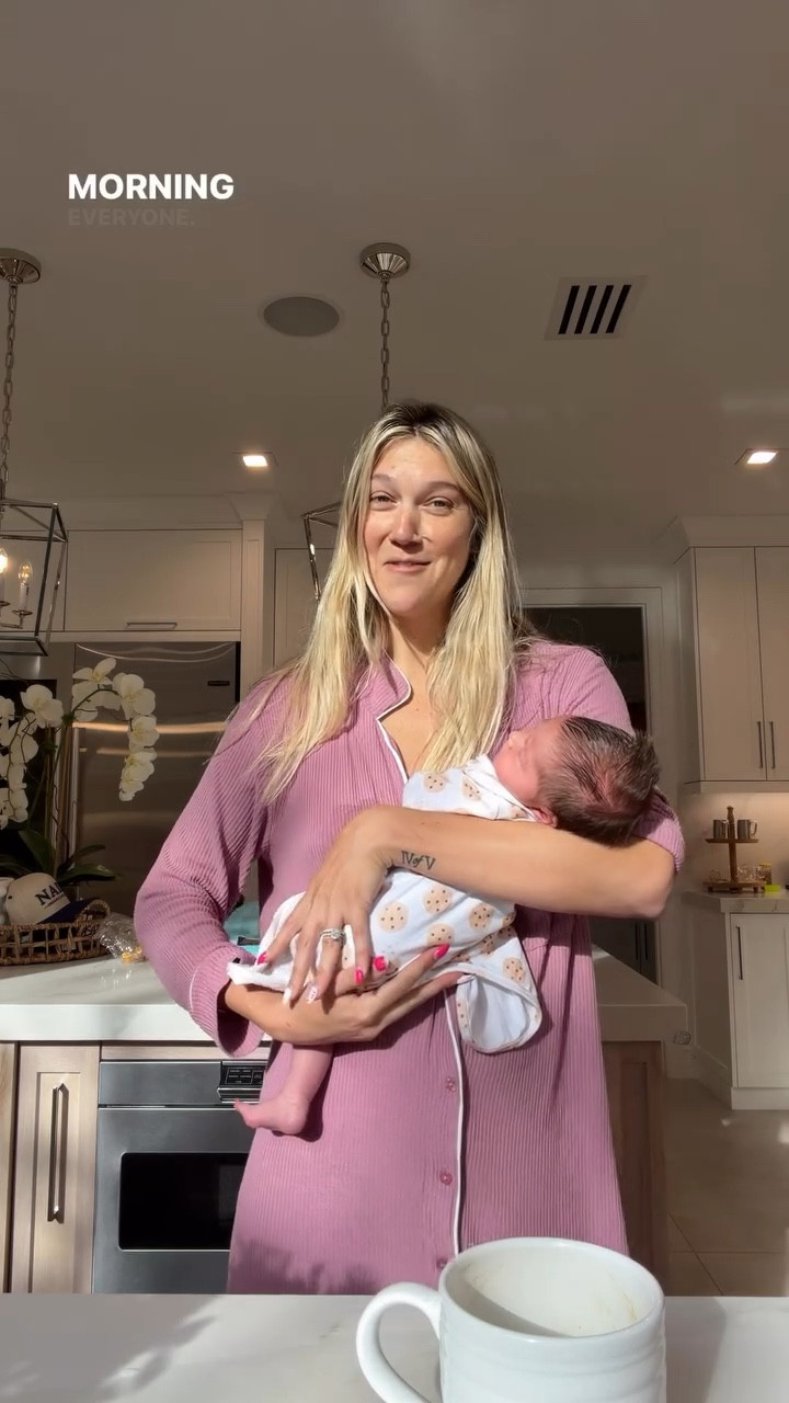 Good morning from a mom of two! 

#LTKBaby #LTKmomlife #LTKmorningroutine