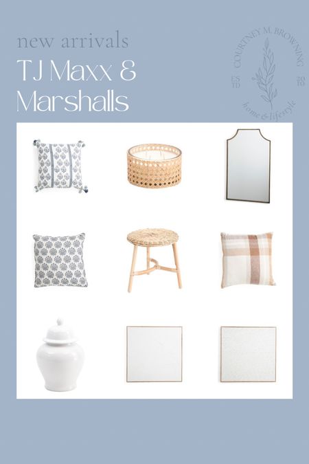 New arrivals! Tj Maxx and marshalls home decor finds

#LTKhome