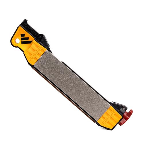 Work Sharp Guided Field Sharpener with diamond plates, ceramic rods and leather strop