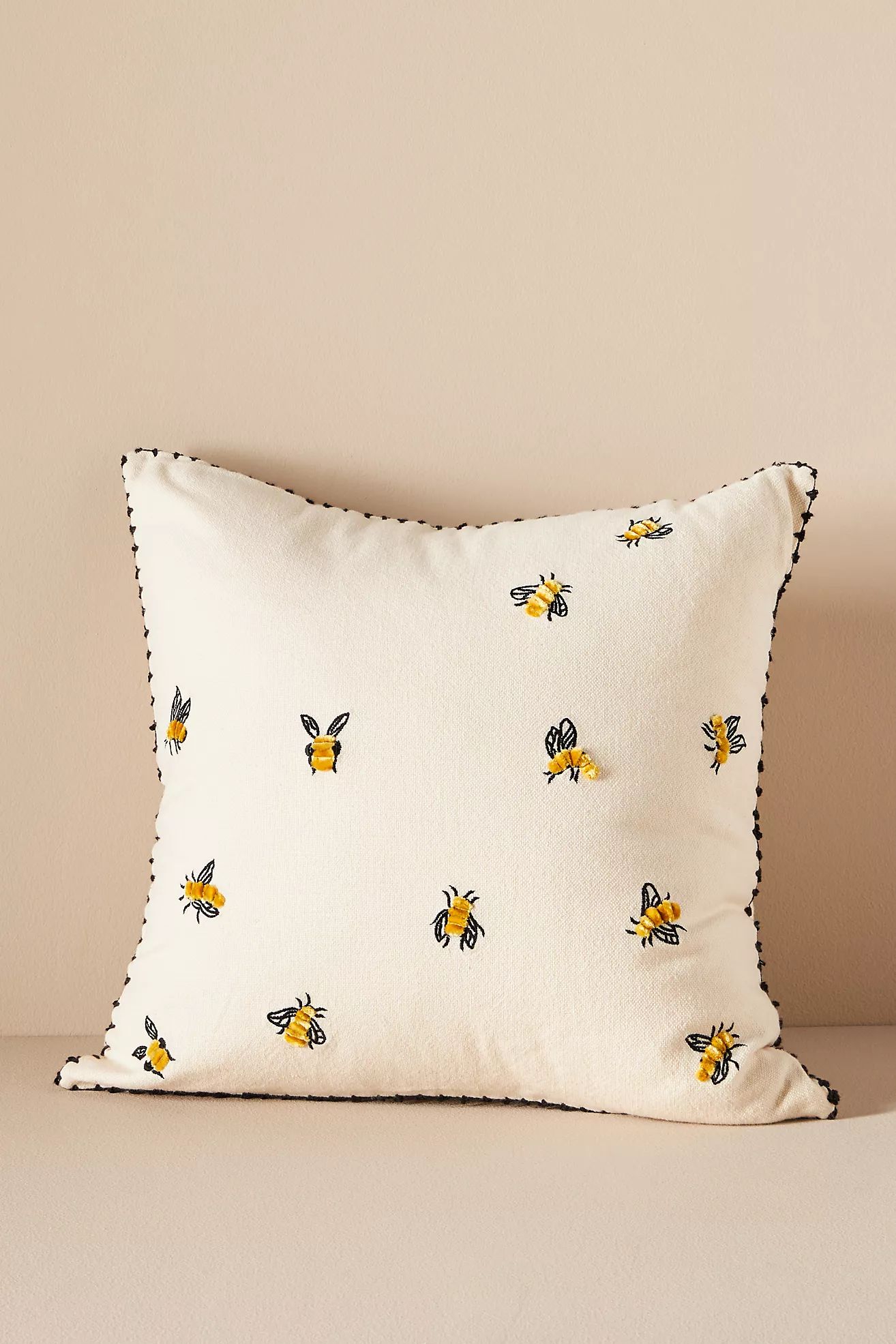 Embroidered Milena Pillow | Anthropologie (US)