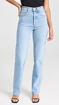 Levi's Women's Ribcage Full Length Jeans | Amazon (US)