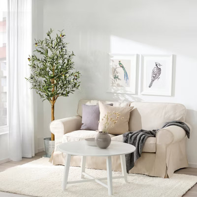 5FT1PC YESFASHION Artificial Olive Tree, Tall Faux Silk Olive Trees for Home Office Living Room Indoor Artificial Potted Tree with Natural Wood Trunk | Target